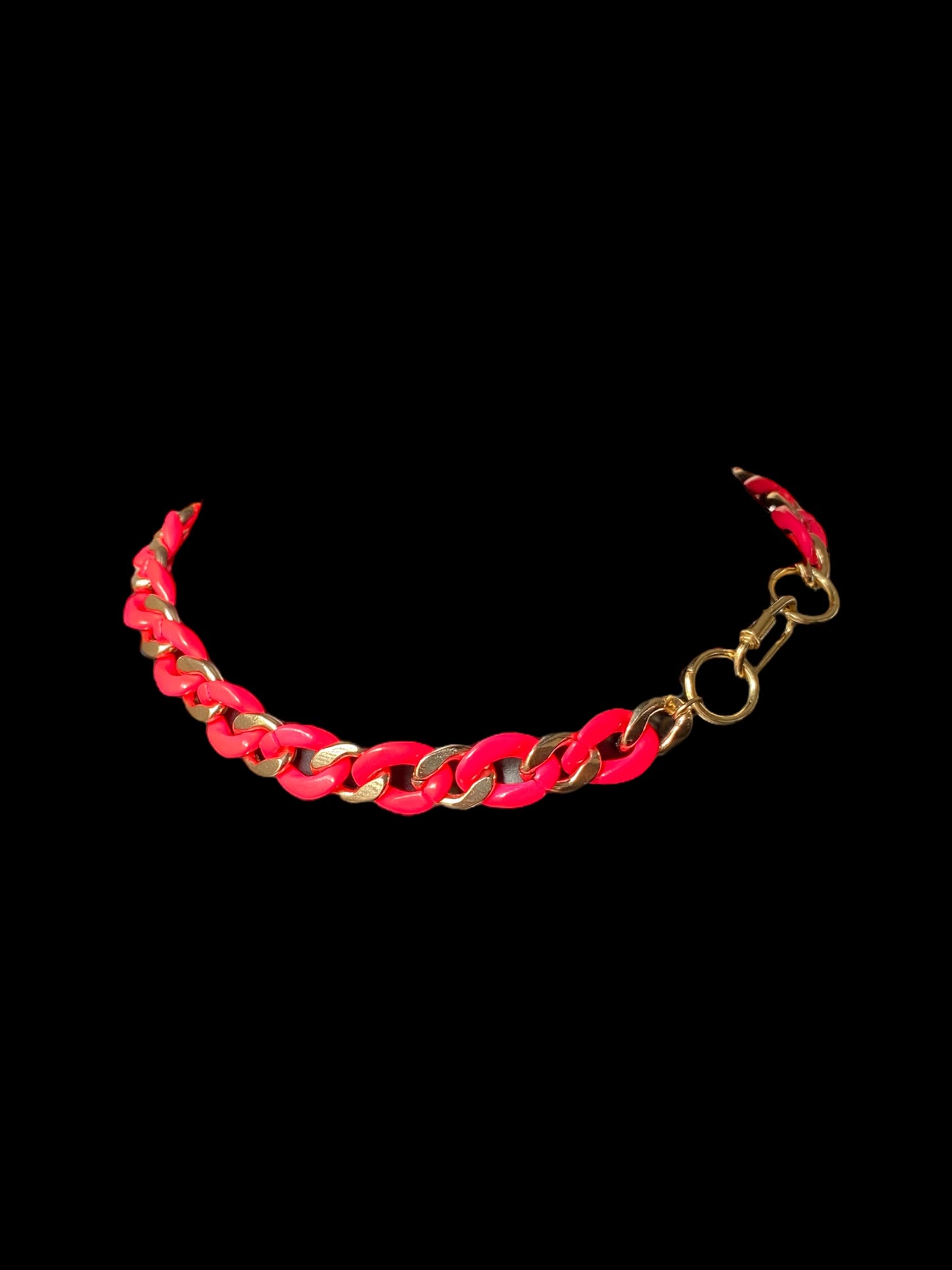 Luxe Link Plastic Choker
