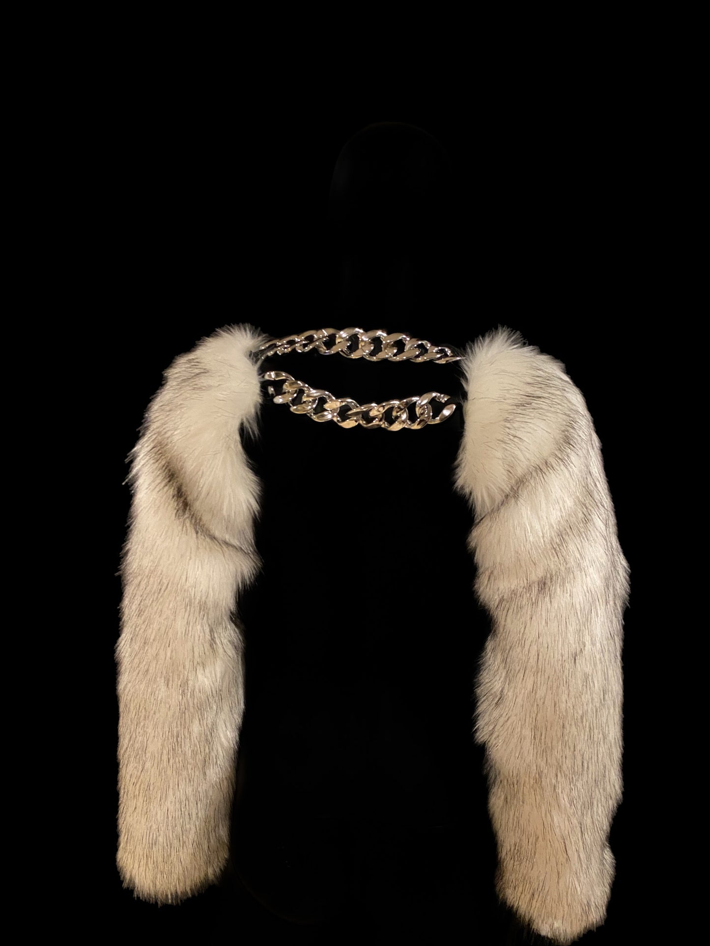Snow Fine Faux Fur Bolero