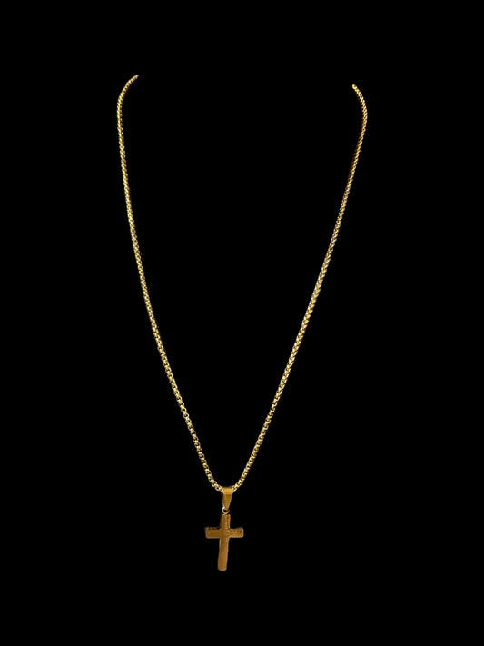Gold Stainless Steel Necklace