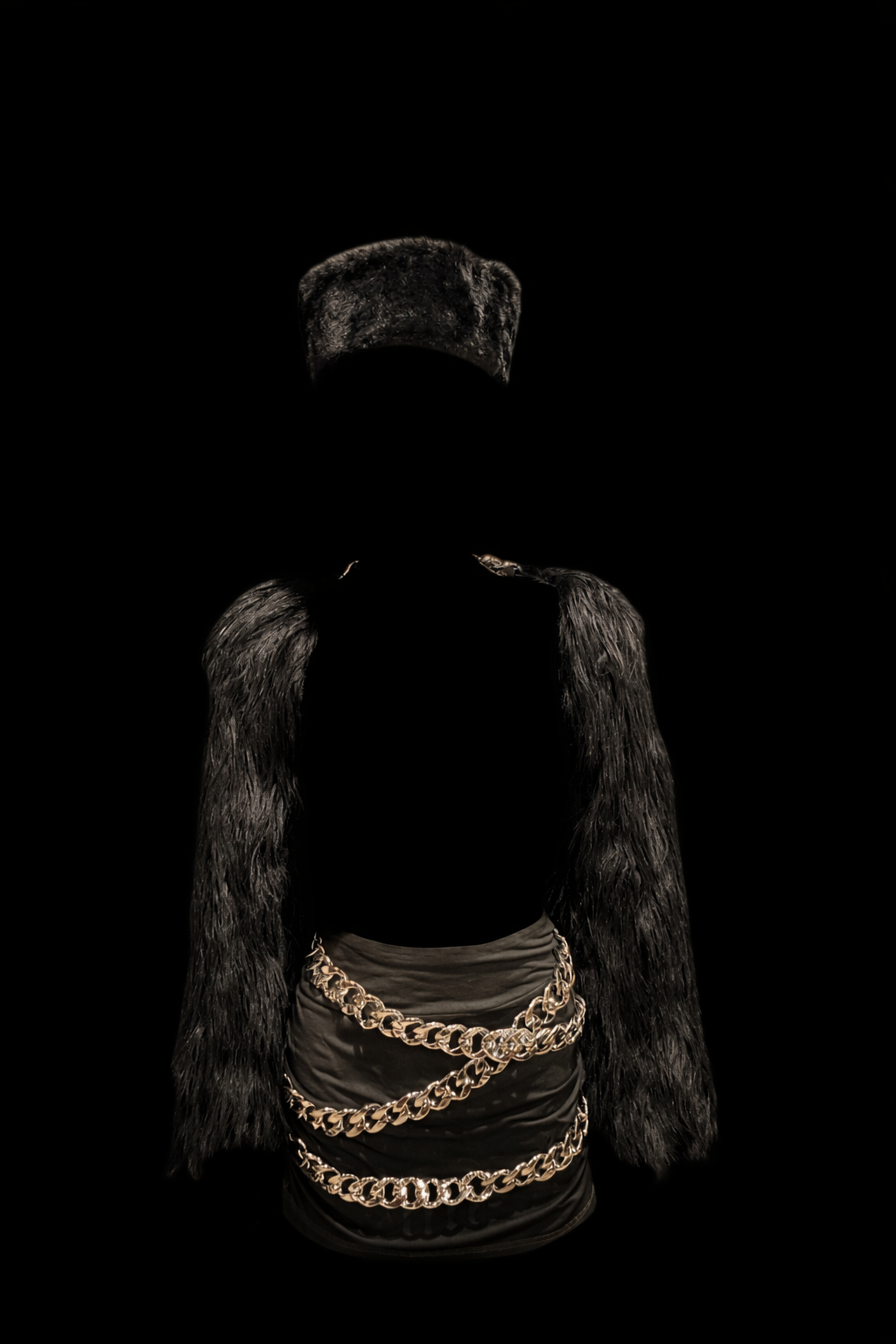 Faux Fur Night Cap