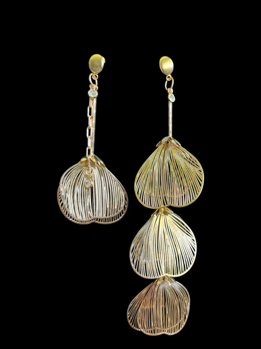 Abstract Bloom Earrings
