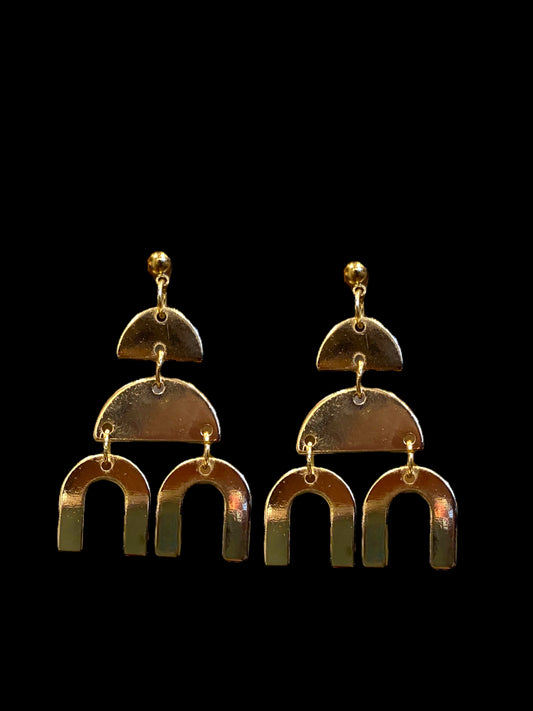 Mini Geo Earrings