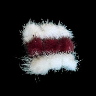 Fluffy Pom Pom Hair Clip