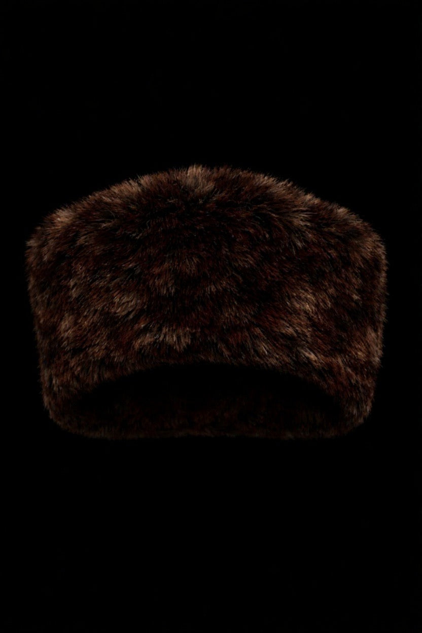 Faux Fur Night Cap