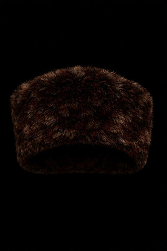 Faux Fur Night Cap